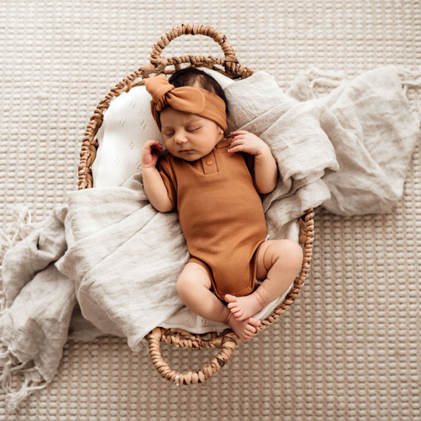 Chestnut Short Sleeve Bodysuit